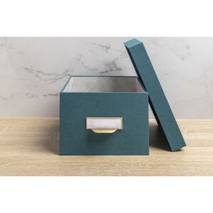 Exacompta 79603E Set mit 3 Boxen Office by Me Blaugrün