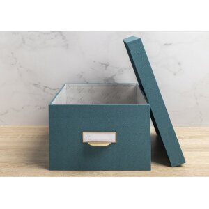 Exacompta 79603E Set mit 3 Boxen Office by Me Blaugrün