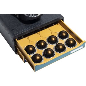 Exacompta Schubladenbox mit 3 Schubladen Neo Deco Small Box Farben sortiert