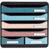 Exacompta 312606D Big Box Maxi Schubladenbox 6 Schubladen Skandi-Farben sortiert