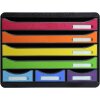 Exacompta Schubladenbox STOREBOX 7 offene Schubladen Iderama Regenbogen