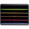 Exacompta 305798D Iderama Desktopsorter 5 Fächer Querformat Regenbogenfarben