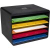 Exacompta 305798D Iderama Desktopsorter 5 Fächer Querformat Regenbogenfarben