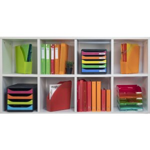 Iderama 3097298D Schubladenbox Big Box Plus 5 Schubladen Harlekin glossy