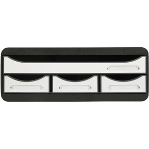 TOOLBOX 3197213D Ablagemodul 4 Schubladen Weiß Glossy