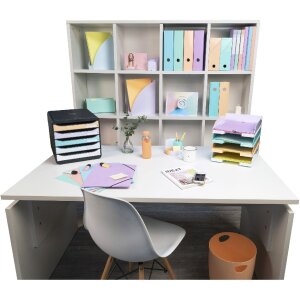 Durable 3094296D Schubladenbox Big Box Plus 5 Fächer Aquarellfarben