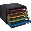 Exacompta 308914D Schubladenbox Big Box Plus Horizon Querformat 5 Schubladen