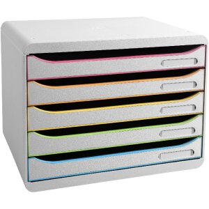 Exacompta 308913D Schubladenbox Big Box Plus Horizon...