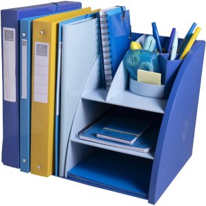 Exacompta 394202D Desktop Organizer Bee Blue Marineblau Hellblau