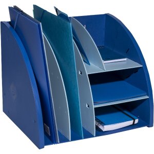 Exacompta 394202D Desktop Organizer Bee Blue Marineblau Hellblau