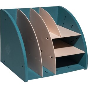 Exacompta 394606D Desktop Organizer Skandi Pazifikblau Nude