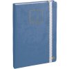 Quo Vadis Life Journal Dots Notizbuch Blau 15x21 cm Clairefontaine-Papier