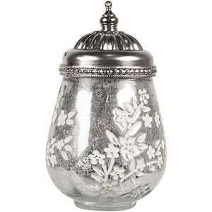 Clayre & Eef 6GL4597ZI Dekoration mit LED Ø 9x15 cm / 2xAAA