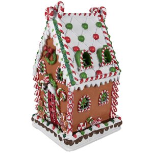 Clayre & Eef 6PR4252 Dekoration Haus 20x20x37 cm