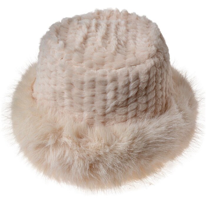 Clayre Eef JZCA0025BE Beanie pentru femei Bej Sintetic cu cordon