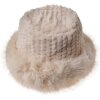 Clayre Eef JZCA0025BE Beanie pentru femei Bej Sintetic cu cordon