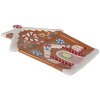 Clayre & Eef 6CE1784 Kleiner Teller Lebkuchenhaus Design 20x21x2 cm
