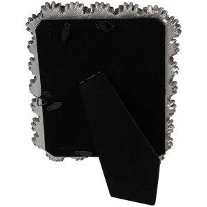 Clayre & Eef Bilderrahmen 10x15 cm Silberfarbig Retro...