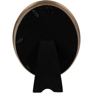 Clayre & Eef 2F1191 Fotorahmen oval Gold 17x2x21 cm 13x18 cm