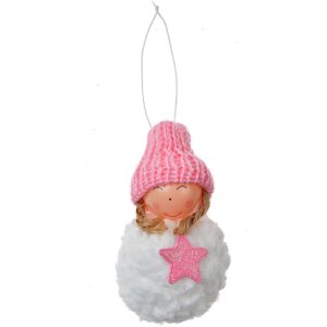 Clayre & Eef 65679P Dekoration Hänger Engel...