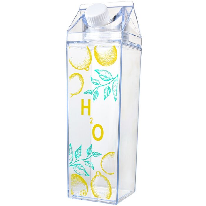 Clayre & Eef 65705 Sticlă de băut 750 ml 7x7x23 cm