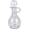 Clayre & Eef 6GL4898 Carafă Transparent Retro Stil Sticlă Ø8x15 cm 175ml