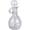 Clayre & Eef 6GL4898 Carafă Transparent Retro Stil Sticlă Ø8x15 cm 175ml