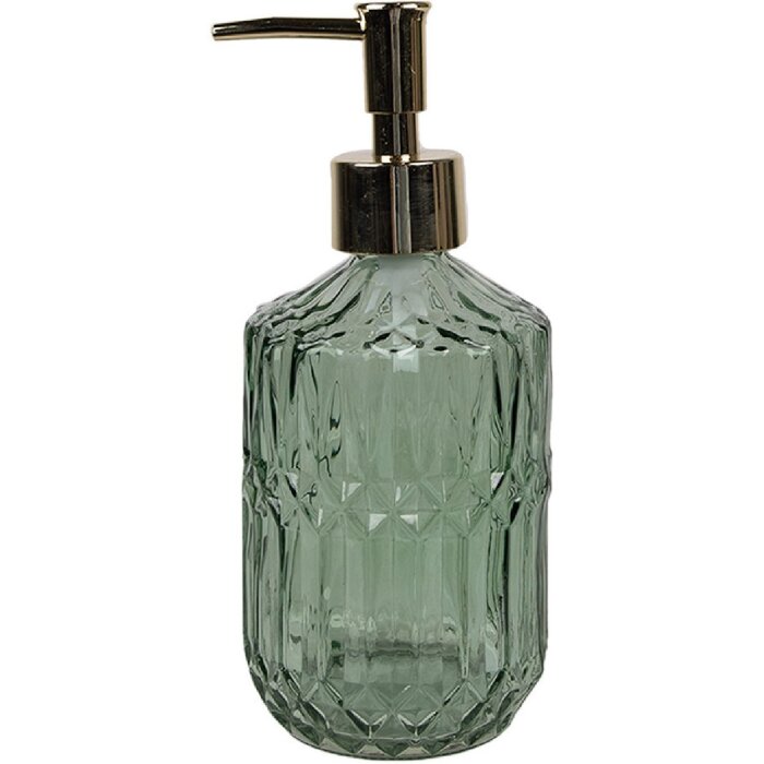 Clayre & Eef 6GL4902 Distribuitor de săpun 400 ml Ø 8x19 cm
