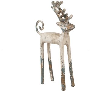 Clayre & Eef 6Y5660 Dekoration Hirsch 16x5x25 cm