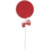 Clayre & Eef 65853 Weihnachtsdeko Lollipop Rot Weiß 15x1x41 cm Kunststoff