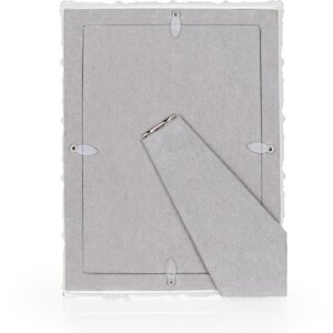 ZEP rășină cadru Sabletes 15x20 cm alb aspect vintage