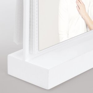 ZEP Holz-Bilderrahmen Limerick quer 12 Fotos 10x15 cm Einstecktaschen Weiß