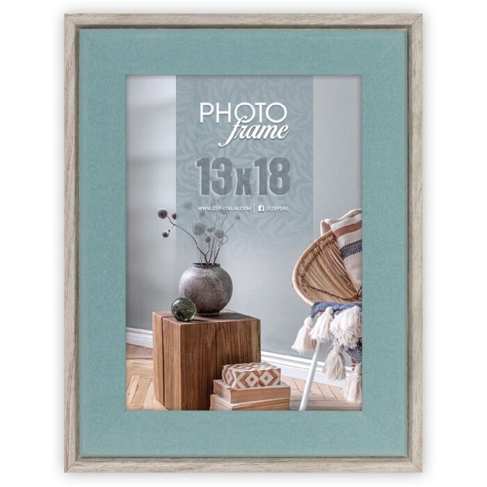 ZEP Holz-Fotorahmen Bochum 13x18 cm Farbe B Klarglasabdeckung