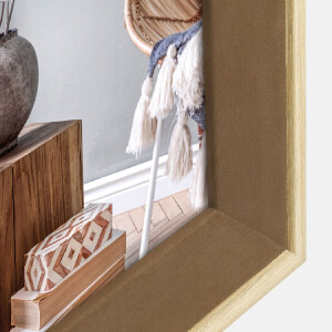 ZEP ramă foto din lemn Bochum 10x15 cm culoare A capac din sticlă transparentă aspect natural