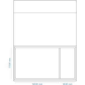 ZEP USB cutie foto Lodi gri lenjerie 23x12.5x5 cm fără stick USB