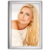 ZEP Metall-Portraitrahmen 120S20 silber glänzend 13x18 cm Samtrückwand Klarglas