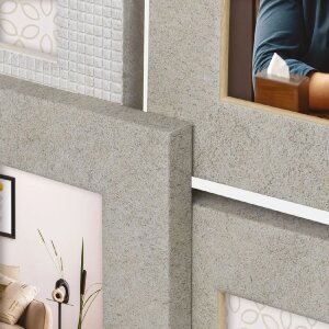 ZEP Cadru foto MDF Zante pentru 9 fotografii 10x15 cm 64x56 cm Bej