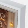 ZEP Bilderrahmen Bologna Weiß 30x40 cm MDF Holzoptik Klarglas