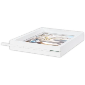 ZEP Vittel alb Cadru dublu lemn 15x20 cm utilizabil pe ambele părți