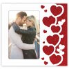 ZEP Holz Fotorahmen Rosalia 10x15 cm Herz Glitter Aufsteller