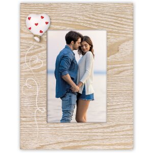 ZEP Holz Fotorahmen Felicia 10x15 cm braun Luftballon...