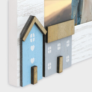 ZEP HY9464 Riviera Picture Frame Wood 10x15 cm orizontal alb