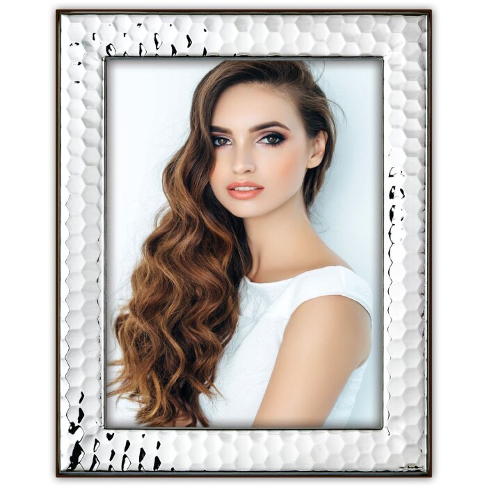 ZEP Macerata cadru 13x18 cm placat cu argint cu spate din lemn