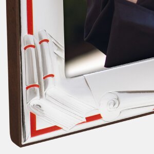 ZEP Metallrahmen Latina 15x20 cm versilbert mit...