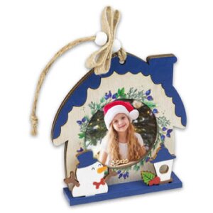 ZEP Koda B Holzdeko mit Bild 6x6 cm zum Hängen