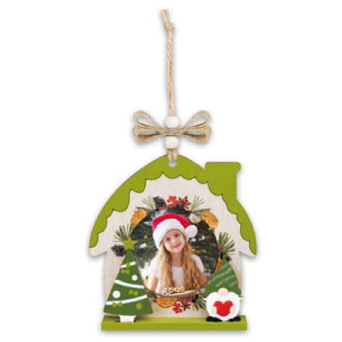 ZEP Koda C Holzdeko Bilderrahmen 6x6 cm Weihnachtsmotiv zum Hängen