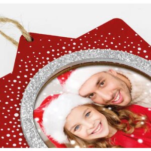 ZEP Ludwig C Holzdekoration Bild 7x7 cm zum Hängen...