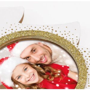 ZEP Karl B Holzdeko mit Bild 7x7 cm zum Hängen...