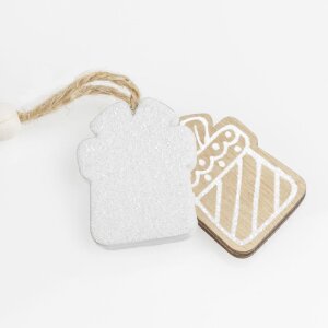 ZEP Erling A Holzdekoration mit Bild 7x7cm zum Hängen