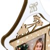ZEP Weihnachts-Bilderrahmen Julia Holz 10x15 cm festliches Design Rentierschlitten